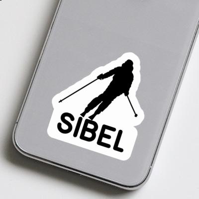 Sticker Skier Sibel Gift package Image