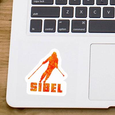 Sticker Skier Sibel Gift package Image