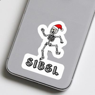 Sticker Sibel Skull Gift package Image