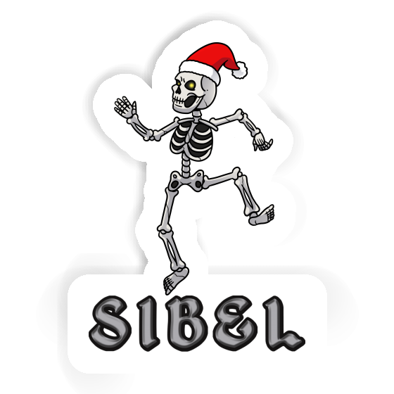 Sticker Sibel Skull Laptop Image