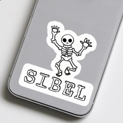 Sticker Sibel Skull Gift package Image