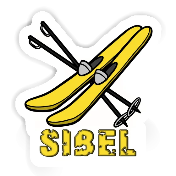 Sticker Sibel Ski Gift package Image