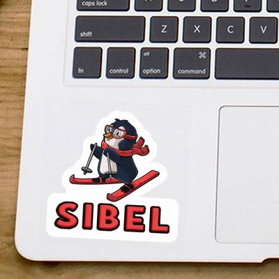 Sibel Sticker Skier Gift package Image
