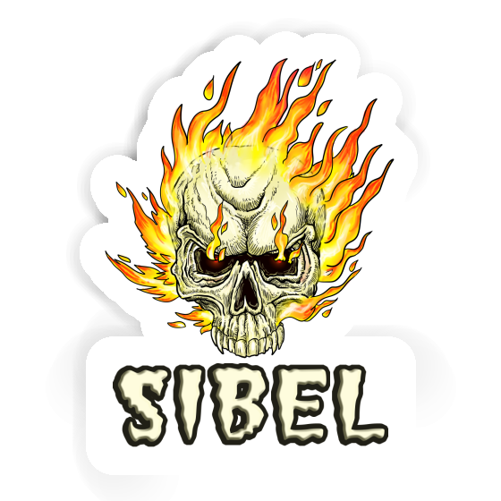 Sticker Skull Sibel Notebook Image