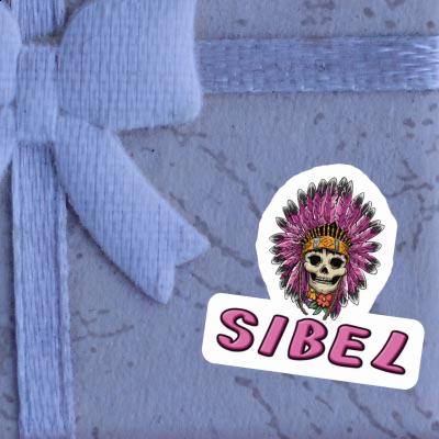 Sibel Sticker Womens Skull Gift package Image