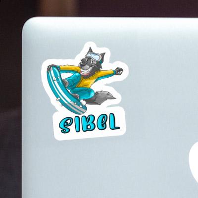 Boarder Sticker Sibel Laptop Image