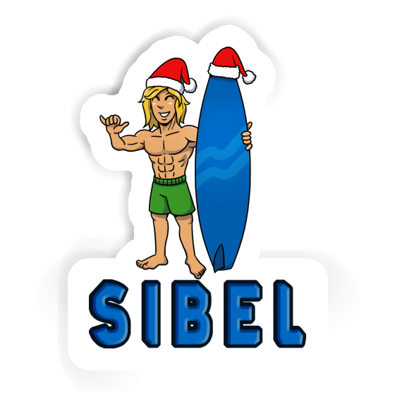 Aufkleber Sibel Surfer Notebook Image