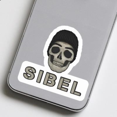 Skull Sticker Sibel Notebook Image