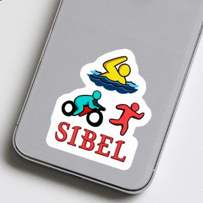 Triathlete Sticker Sibel Image