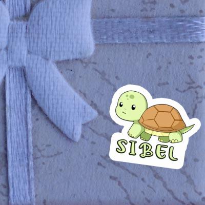 Autocollant Tortue Sibel Laptop Image