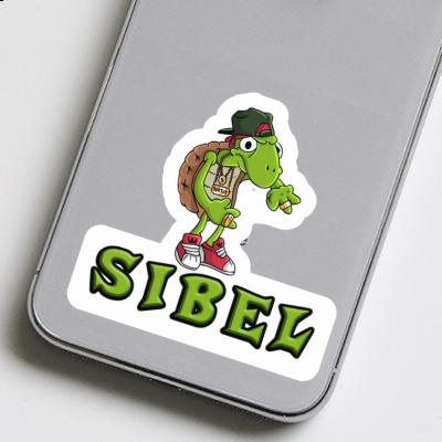 Sticker Sibel Hip Hop Turtle Image