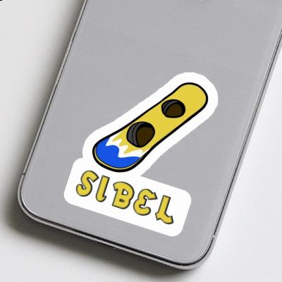 Sticker Wakeboard Sibel Laptop Image