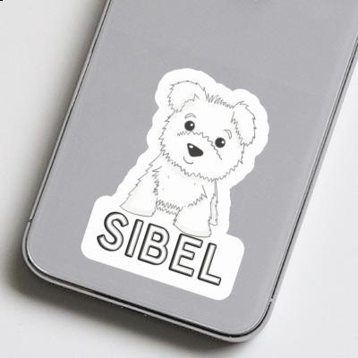 Terrier Sticker Sibel Laptop Image