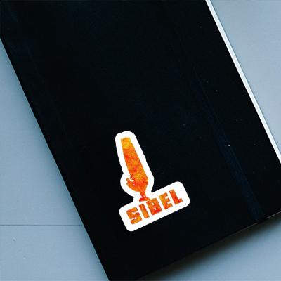 Windsurfer Sticker Sibel Image