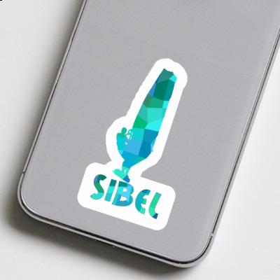 Sticker Windsurfer Sibel Gift package Image