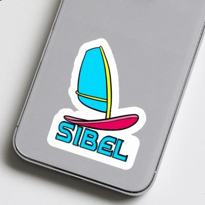 Windsurfbrett Sticker Sibel Laptop Image