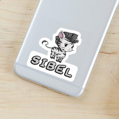 Sticker Zebra Sibel Gift package Image