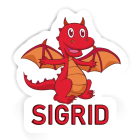 Sigrid Autocollant Dragon Image