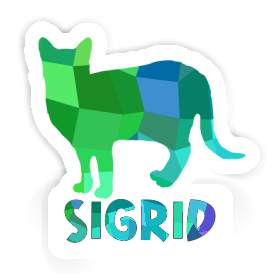 Katze Sticker Sigrid Image