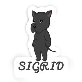 Riesenschnauzer Sticker Sigrid Image
