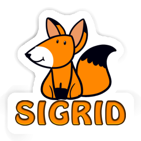 Sigrid Sticker Fox Image