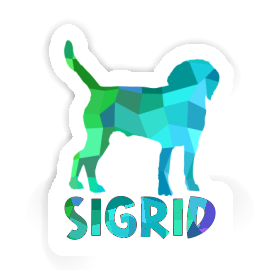 Sticker Sigrid Dog Image