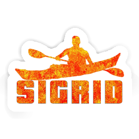 Sigrid Sticker Kayaker Image
