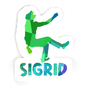Sigrid Sticker Climber Image
