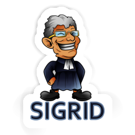 Sigrid Sticker Priest Image