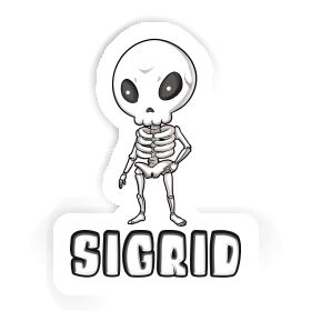 Sticker Sigrid Skeleton Image