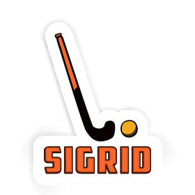 Sigrid Autocollant Crosse d'unihockey Image