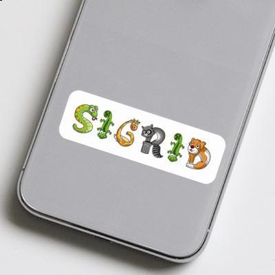 Tierschrift Sticker Sigrid Gift package Image