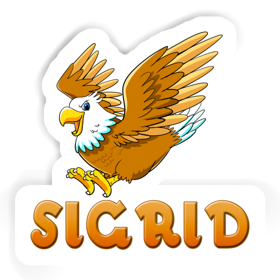 Sticker Sigrid Eagle Laptop Image