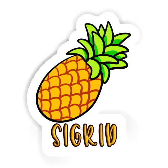 Sticker Pineapple Sigrid Notebook Image