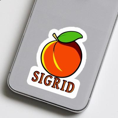 Sticker Apricot Sigrid Laptop Image