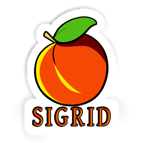 Sticker Apricot Sigrid Notebook Image