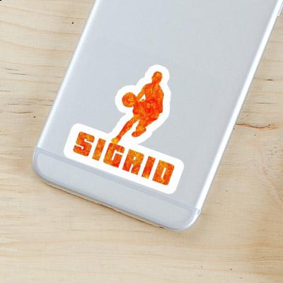 Basketball Player Sticker Sigrid Gift package Image
