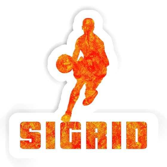 Basketballspieler Sticker Sigrid Gift package Image
