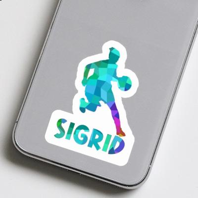 Sticker Sigrid Basketball Player Gift package Image