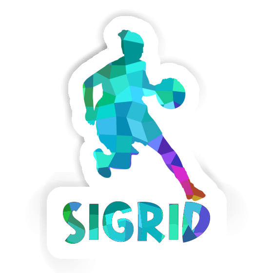 Basketballspielerin Aufkleber Sigrid Gift package Image