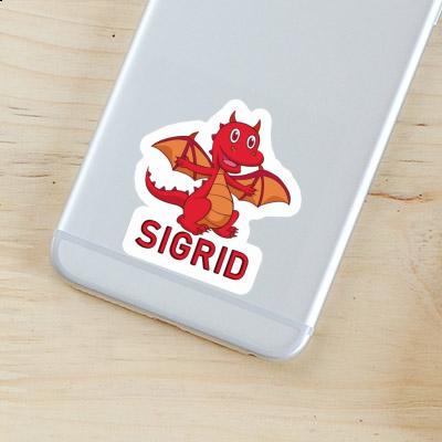 Sigrid Sticker Baby Dragon Gift package Image