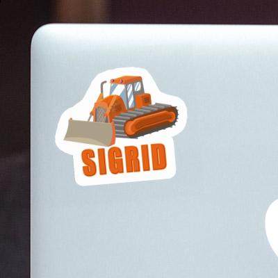 Sticker Excavator Sigrid Laptop Image