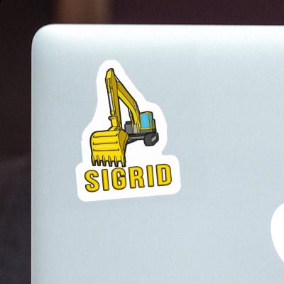Sigrid Sticker Excavator Gift package Image