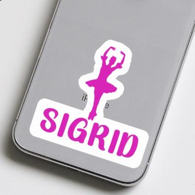 Sticker Sigrid Ballerina Laptop Image