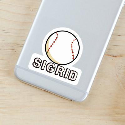 Autocollant Sigrid Baseball Image