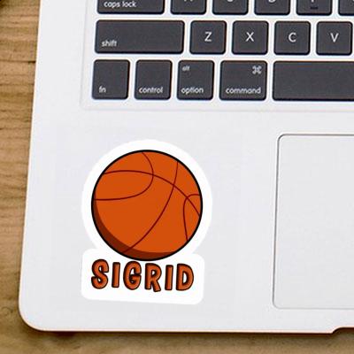 Sticker Basketball Ball Sigrid Notebook Image