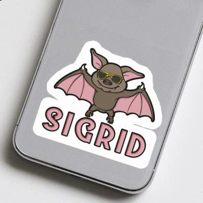 Sigrid Aufkleber Fledermaus Laptop Image