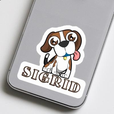 Beagle Sticker Sigrid Gift package Image