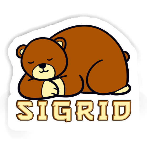Sticker Sigrid Bear Image