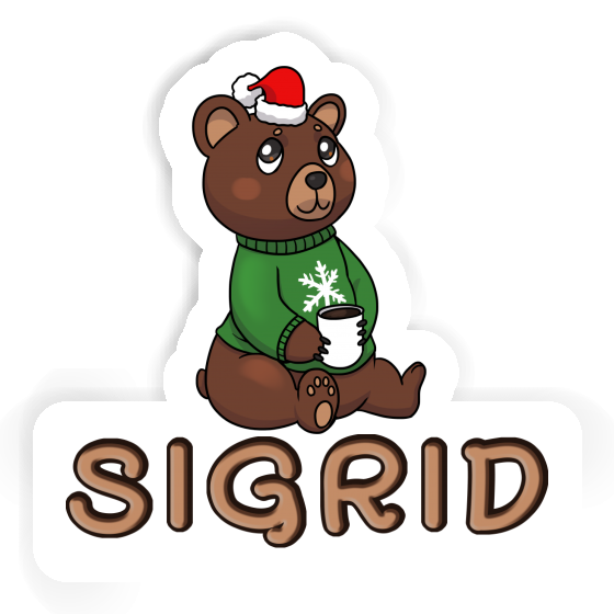 Weihnachtsbär Sticker Sigrid Image